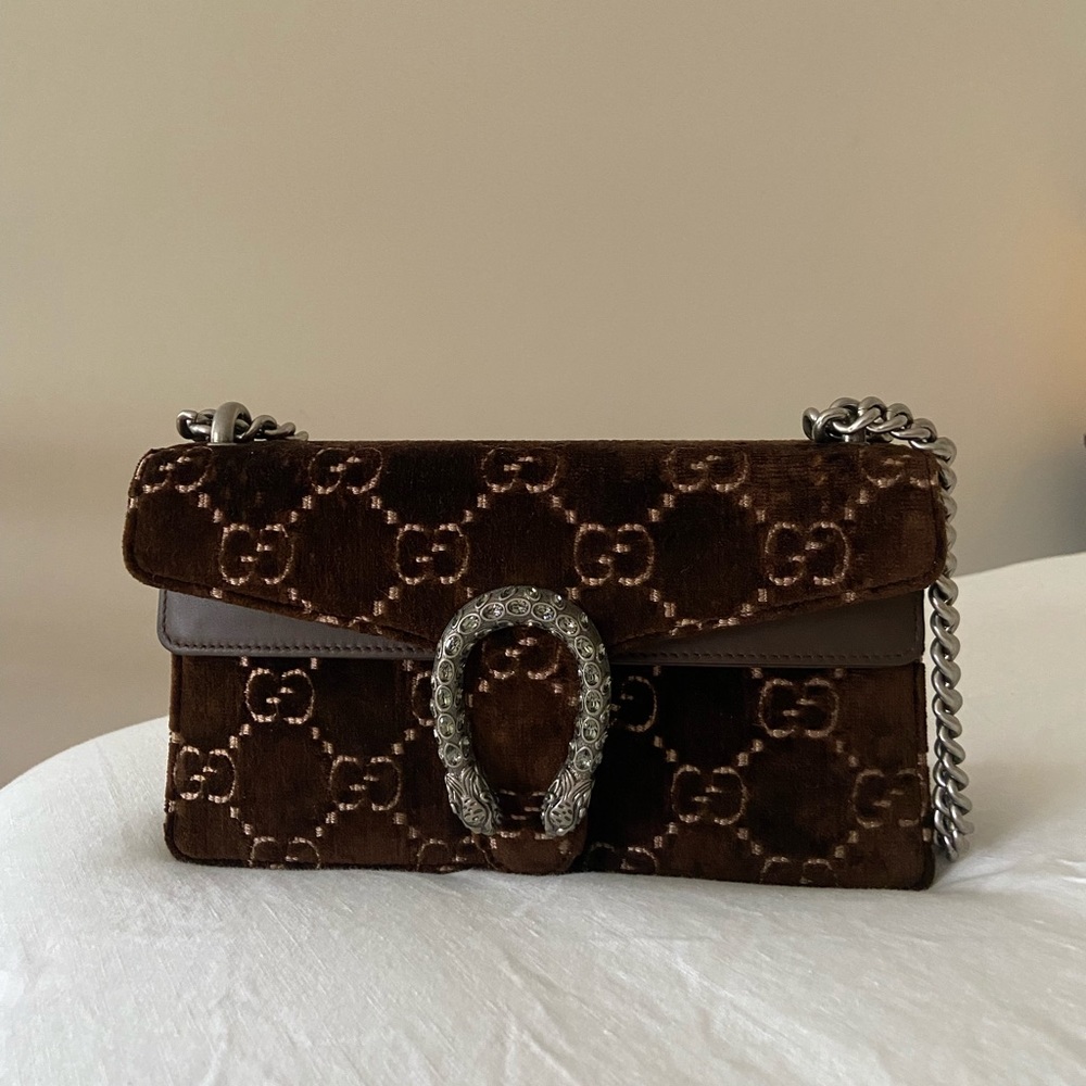 Velvet Gucci Dionysus Purse
